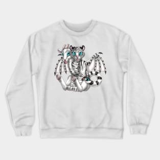 Chimera Cubs: White Tiger Crewneck Sweatshirt